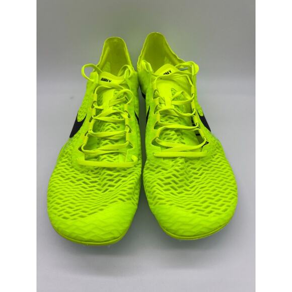 Nike Zoom Mamba V Track Spikes Shoes Volt Green DR9945-700 Men's Size 12 NEW - Picture 7 of 12